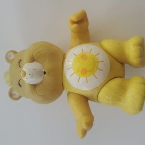 Vintage Care Bear toy Funshine Bear
